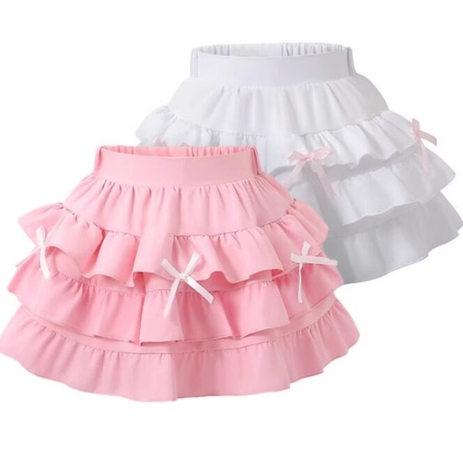 女童洋气百搭甜美蛋糕半身裙2026春秋冬新款蓬蓬防走光表演短裙子