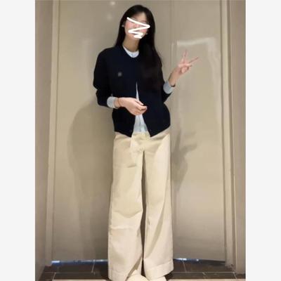 假两件套针织开衫女士202