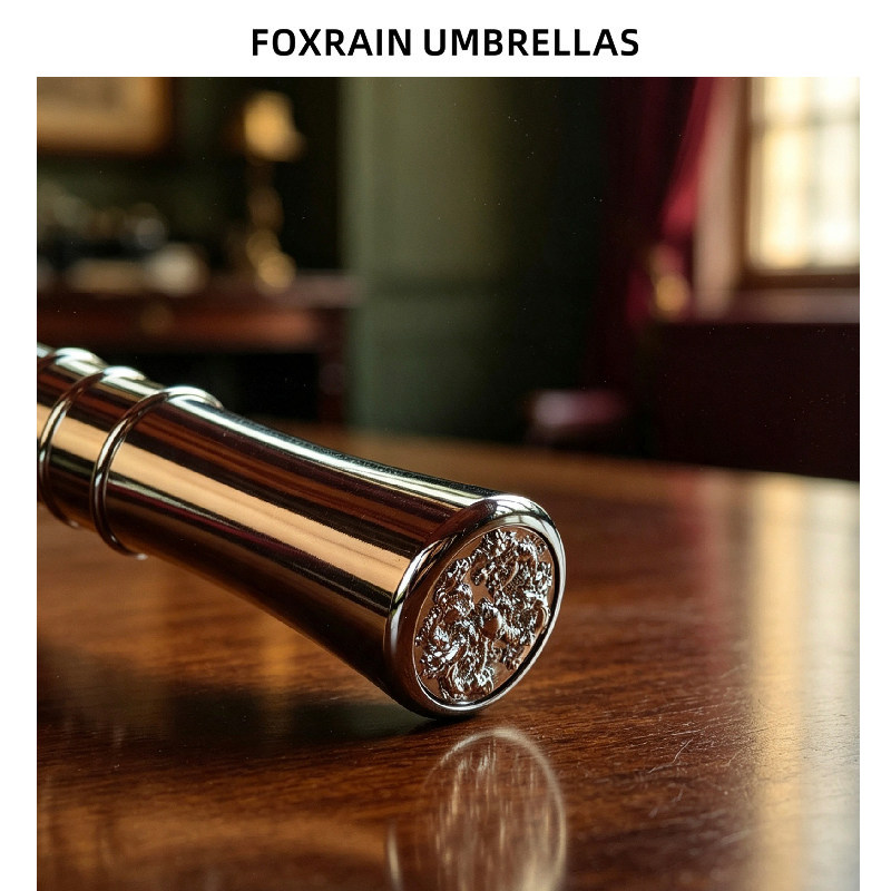 foxrain复古龙头权杖长柄雨伞
