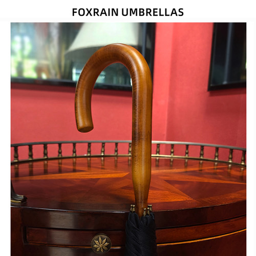 复古轻奢.实木弯柄 手工制造