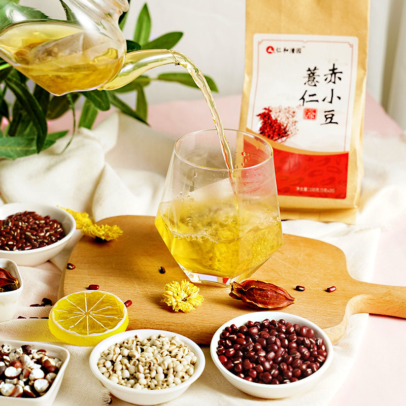 红薏豆米赤小薏豆仁芡茶实菊花栀子茯甘苓草茶叶花茶组合茶包仁买|msdalam kategori teh, alternatif/bunga/buah-buahan/pemprosesan semula teh, alternatif/Teh herba - dari Buy2taobao.com untuk memberikan perkhidmatan ejen Taobao profesional membeli