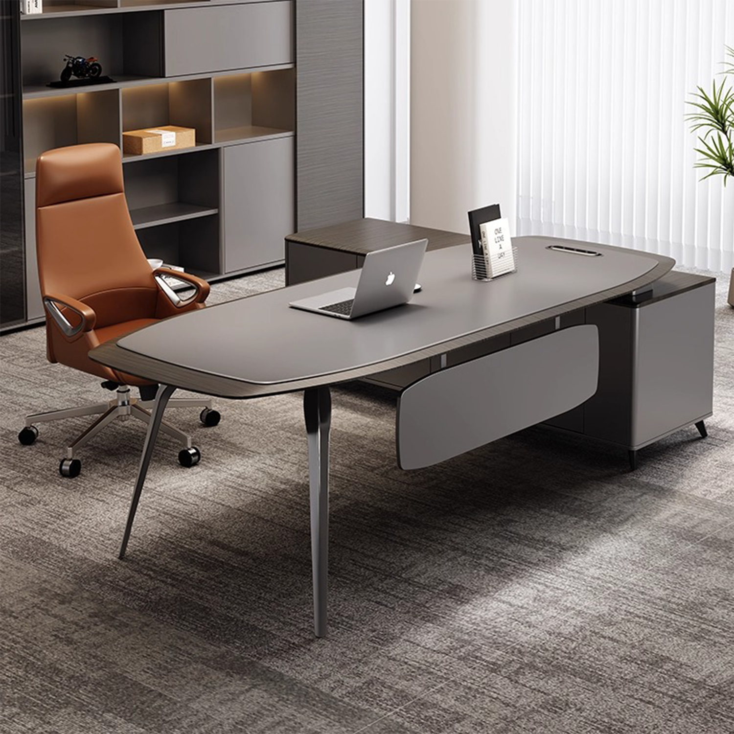 设计师老板桌轻奢高级感经理桌