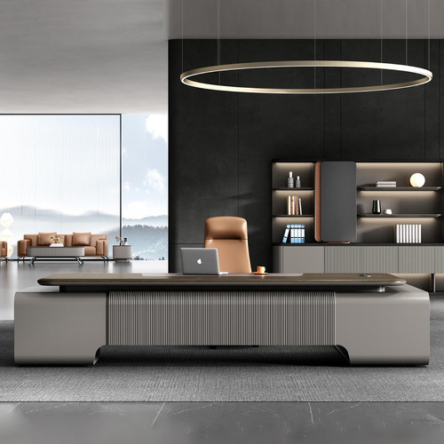 悦美大班台主管桌高端商务