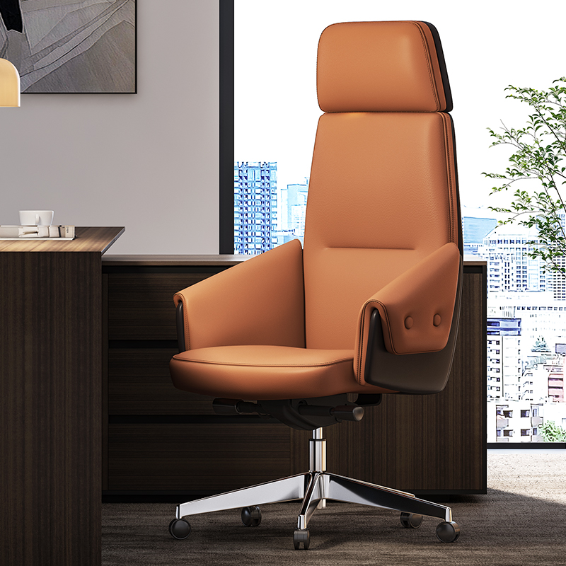 捷奥老板桌意式简约大气