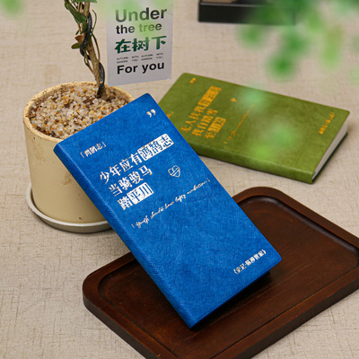 凌云志系列杜邦纸笔记本todolist日程本方格内页创意高颜值记事本简约学生日记励志笔记本工作商务便携小本子