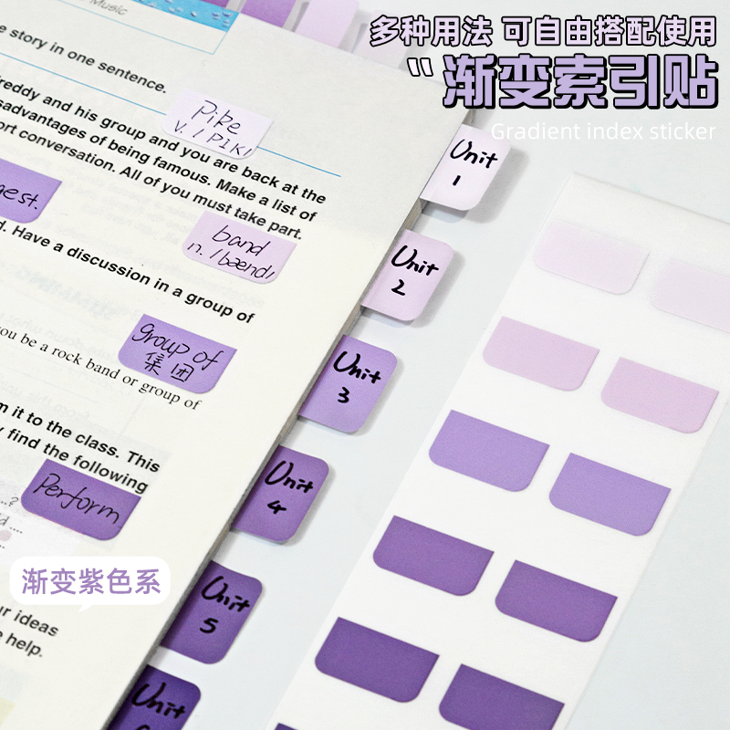 透明索引贴可书写便签标记标签贴