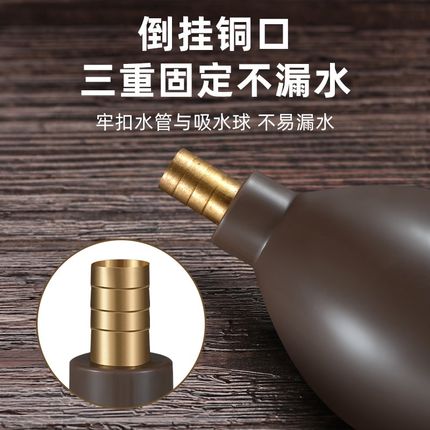 优选排水管带吸水球桶泡茶一套茶具配件茶O桌下水软管防冻防.