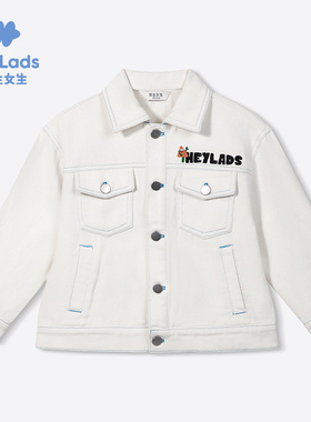 【大美唤粉丝专享】男生女生男小童刺绣印花外套NCJBJ33166A