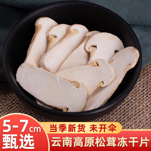 世庆堂云南冻干松茸片5-7cm煲汤
