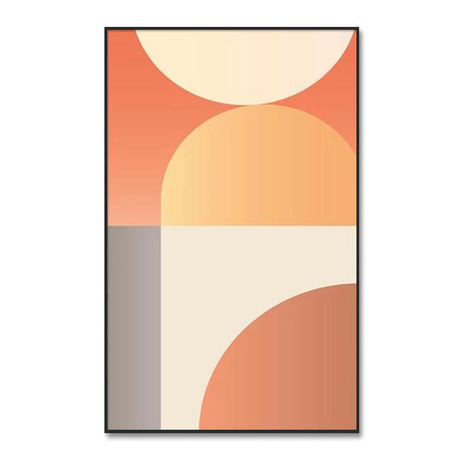 锦江之星5.0客房卫生间挂画装饰画壁画走廊壁画几何艺术定做定制图片
