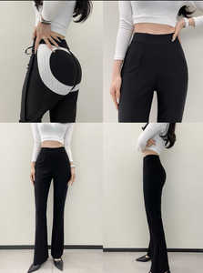 可休闲可修身女士香薰提臀女神裤高腰