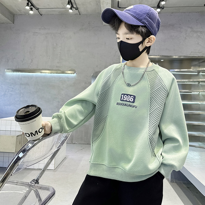 男童卫衣春装儿童上衣潮帅气韩版