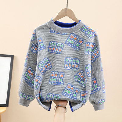 男童卫衣春秋款2025新款