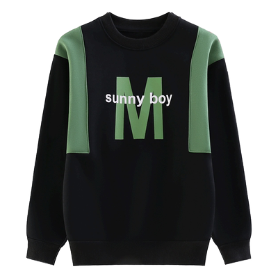 春秋季男童棉韩版卫衣