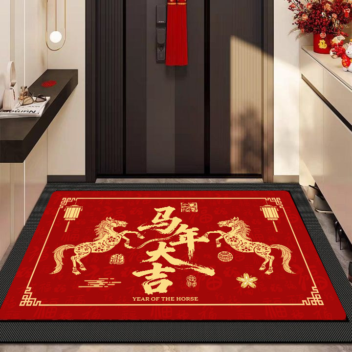 2026年马年入户门垫进门蹭土防滑耐磨玄关走廊地垫家用耐脏可水洗,居家布艺,入户地垫,淘宝优惠券,粉丝福利购,淘宝优惠卷