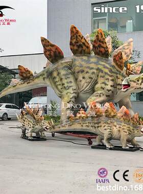 大型仿真恐龙副栉龙家族机械恐龙制作基地仿真软体硅胶模型定制