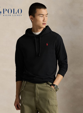 秋新款RALPH LAUREN拉夫劳伦长袖T恤男纯棉套头衫连帽小马标卫衣