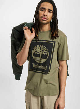 断码清仓】TIMBERLAND添柏岚短袖T恤男纯棉圆领树标休闲上衣透气