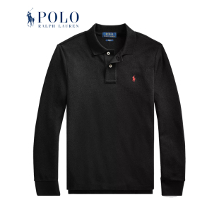 男女大童网眼棉布长袖 秋季 Lauren拉夫劳伦Polo衫 Ralph 小马标 新款