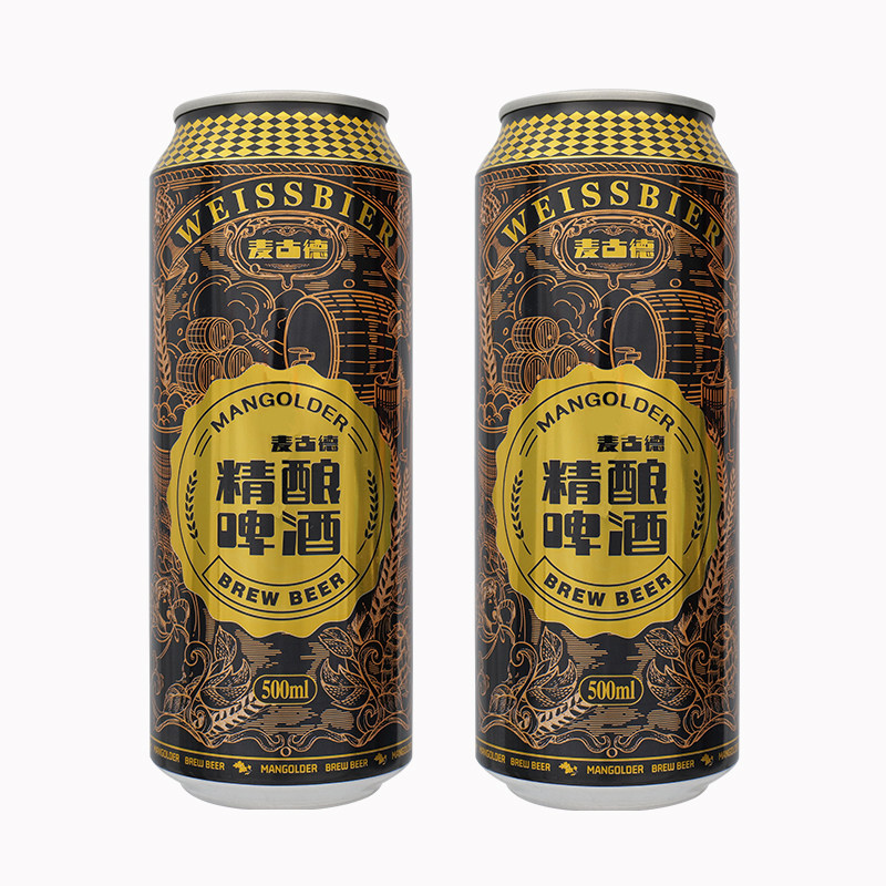 麦古德12度500毫升金质精酿白啤怎么看?