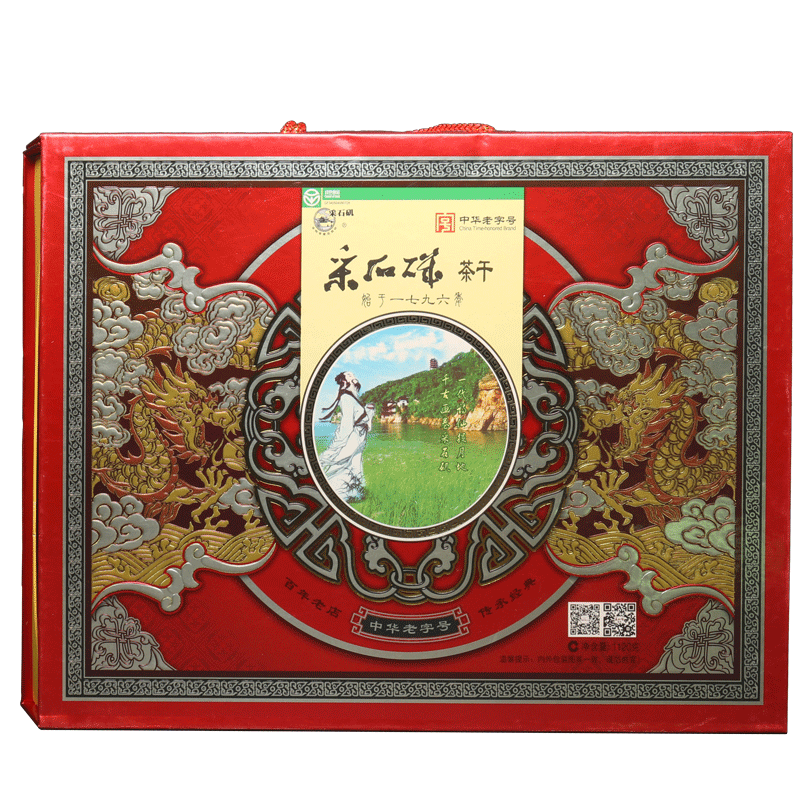 安徽采石矶茶干御品手工制作绿色