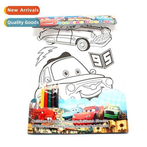 Childrens carto coloring book baby fun learning to draw colo