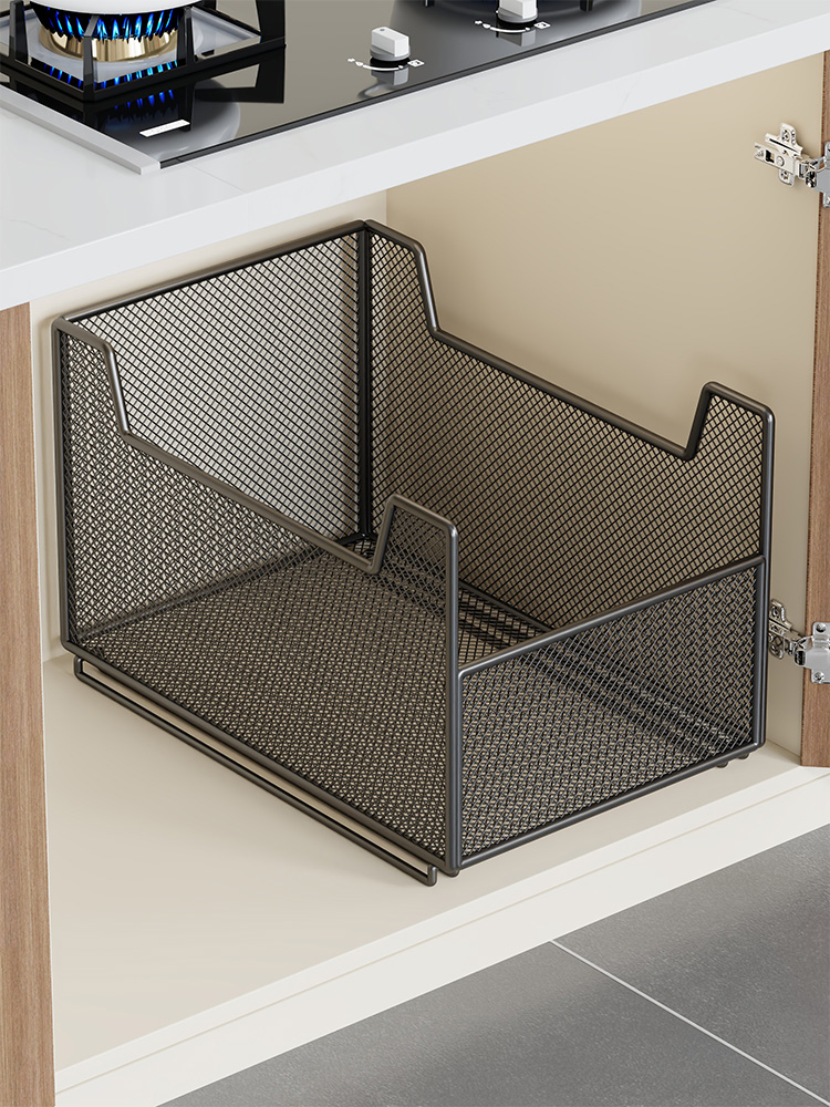 碗碟收纳架碗盘厨房抽屉收纳分隔内置碗架柜内橱柜餐具盘子置物架