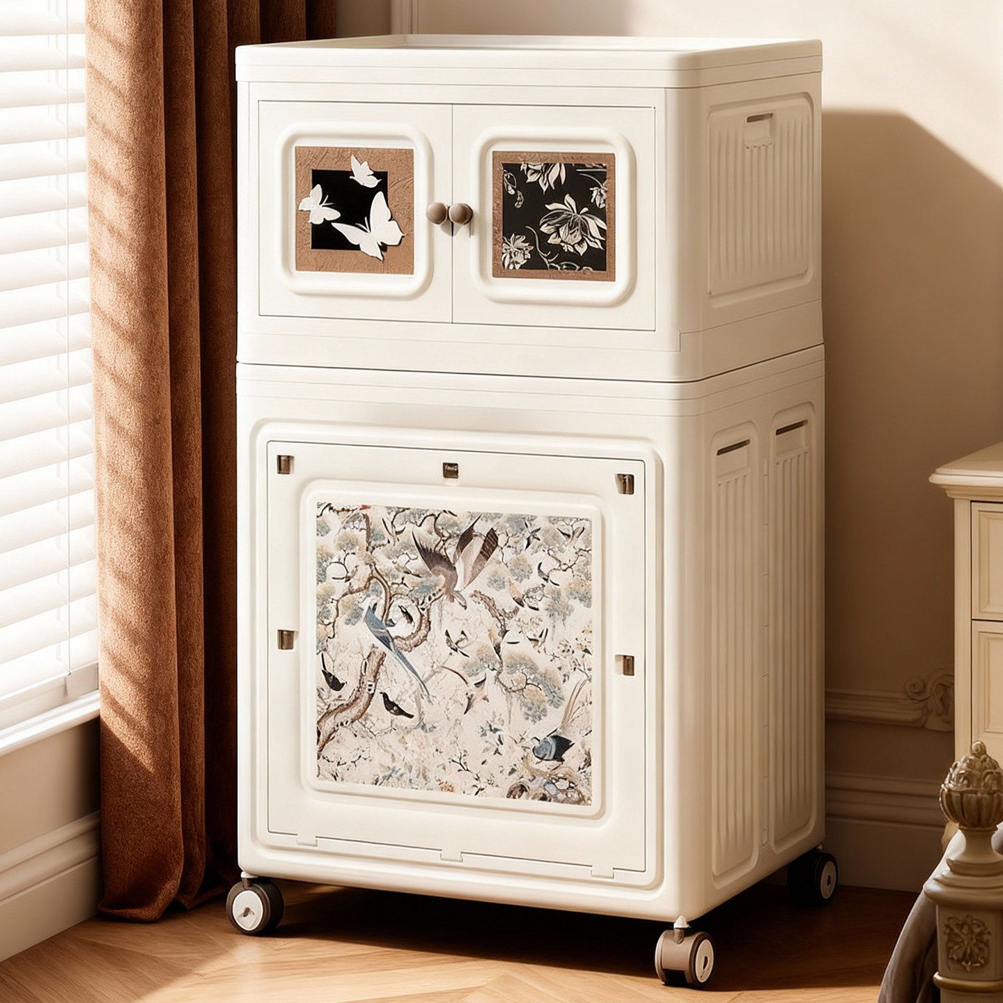 收纳箱大容量超大家用衣服被子整理箱可折叠翻盖玩具零食储物柜子,收纳整理,毛绒玩具收纳桶/箱,淘宝优惠券,粉丝福利购,淘宝优惠卷