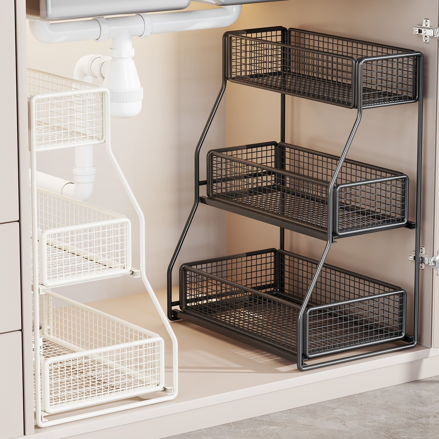 浴室下水槽置物架柜子收纳分层架