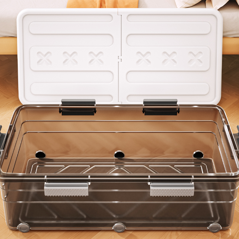 床底收纳箱扁平家用周转带