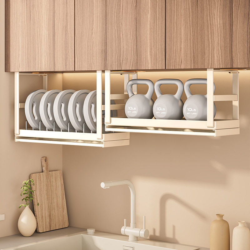 厨房悬挂碗架橱柜下碗碟置物架碗盘收纳架洗水池水槽上放碗沥水架,收纳整理,橱柜收纳筐,淘宝优惠券,粉丝福利购,淘宝优惠卷