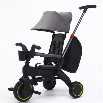 遛娃神器手推车岁三轮防