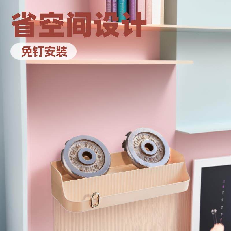 免打孔卫生间双层置物架洗漱台化妆品收纳盒浴室洗漱护肤用品收纳