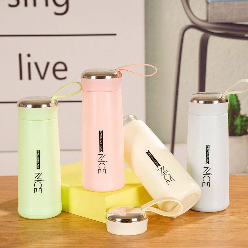 创意时尚隔热双层玻璃水杯学生随手杯节日礼品广告杯子印制LOGO