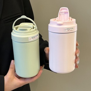 保温杯女生ins高颜值儿童冬天ins小众设计感咖啡杯2025新款保定制