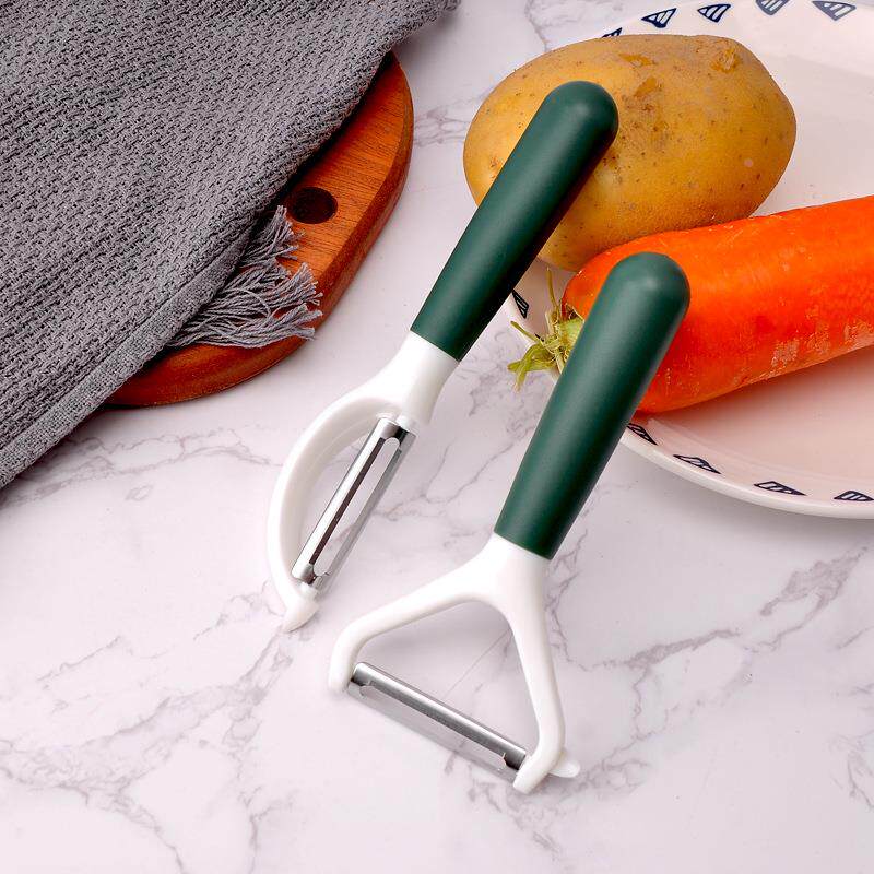 厂家不锈钢新款削皮器家用不锈钢削皮刀塑料瓜刨刨刀刮皮器