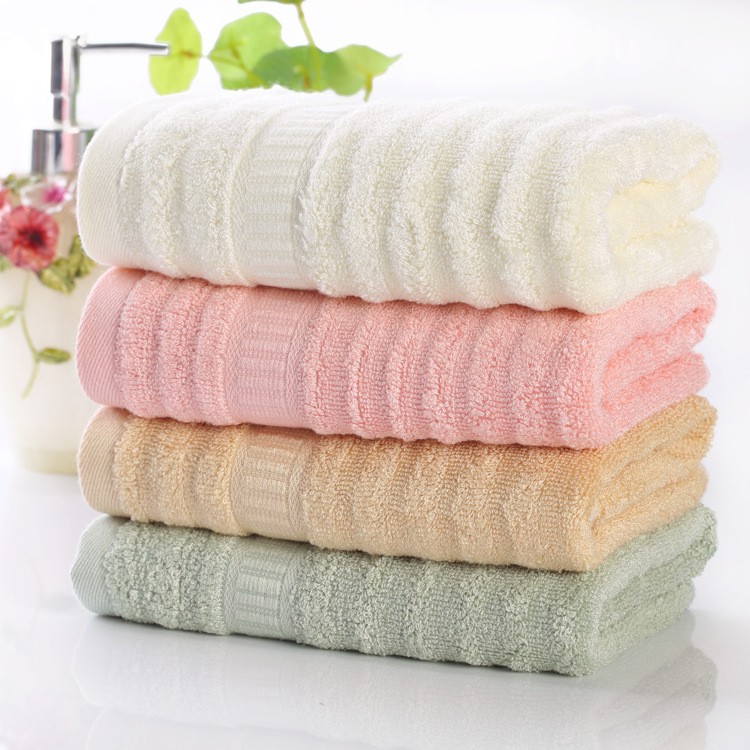 竹纤维毛巾柔软吸水成人情侣洗脸巾竹纤维礼品面巾支持定制