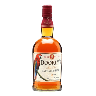 DOORLY 5年精选朗姆酒 进口酒加勒比700ml 多莉 洋酒 原装