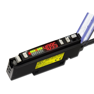 数字光纤放大器感应器FS BV-11对射反射红外数显传感器稳定检测