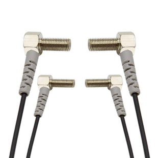 M4M6弯头激光对射光电开关传感器BJTL04 06 直角红外光电感应开关