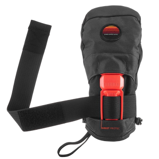 迪卡侬儿童单板滑雪手套带护腕款柔软保暖防水耐磨弹性腕带KIDO