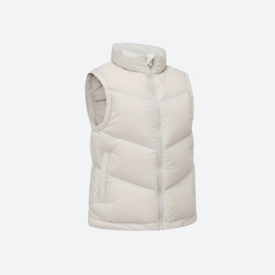 迪卡侬羽绒马甲男女童轻薄保暖