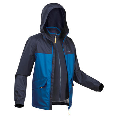 【好物体验专享/8739073】迪卡侬保暖防水户外男女童SH100冲锋衣