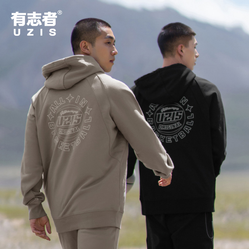 有志者UZIS运动针织卫衣99%古典