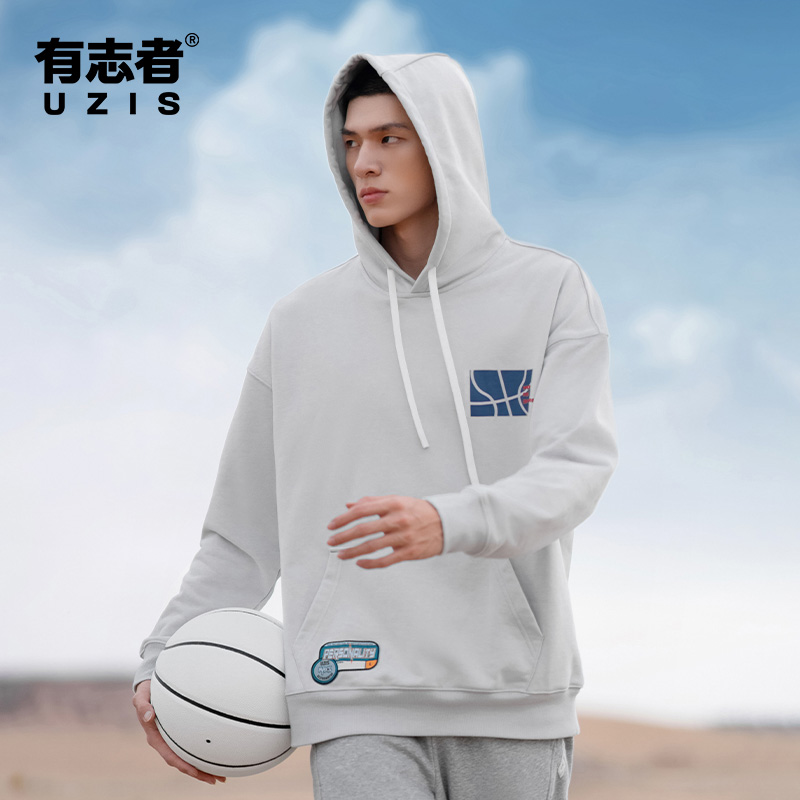 有志者UZIS运动卫衣MAX%球印男