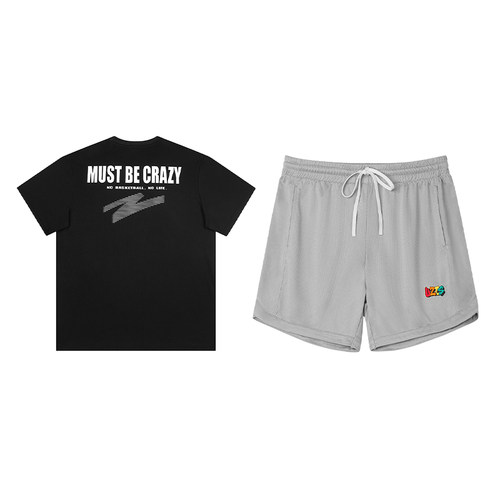 有志者UZIS短袖短裤套装男