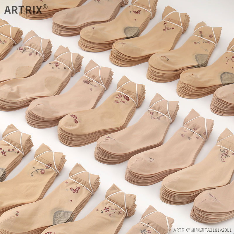 妈妈夏天袜子女中老年穿老人奶奶