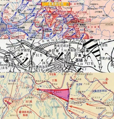 【舆图】苏德战争战役形势地图180张、含1张苏联出兵东地图