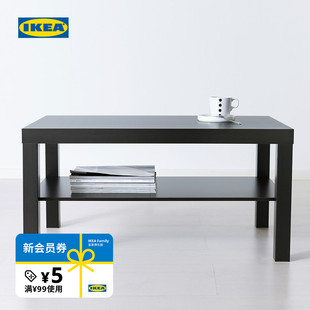 IKEA宜家LACK拉克北欧现代简约茶几长方形客厅家用小桌子小户型
