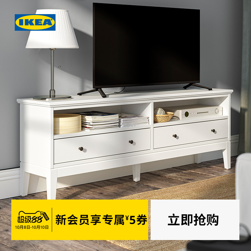 IKEA宜家IDANAS宜达奈电视机柜欧式传统风格含接线槽客厅家用